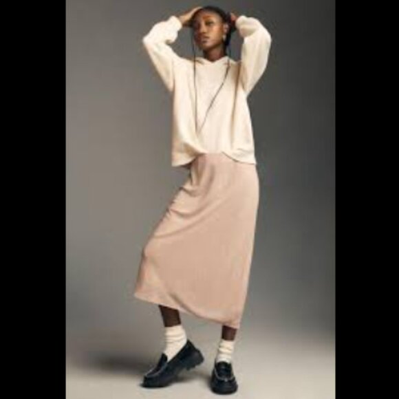 Brand New by Anthropologie Iridescent Rhinestone Midi Skirt - Picture 6 of 14